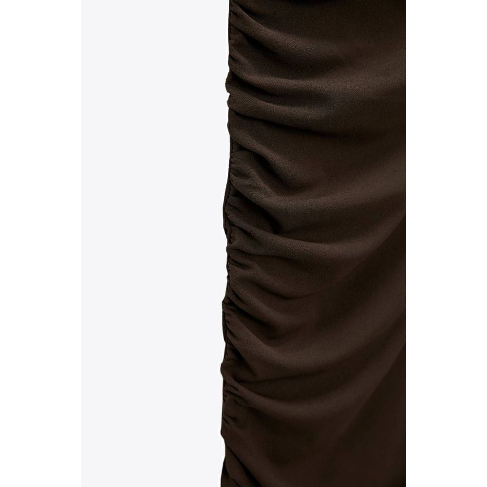 DRAPED ASYMMETRIC DRESS ZARA  - Picture 16 of 16